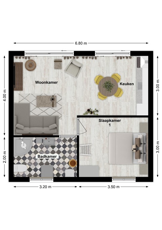 mediumsize floorplan